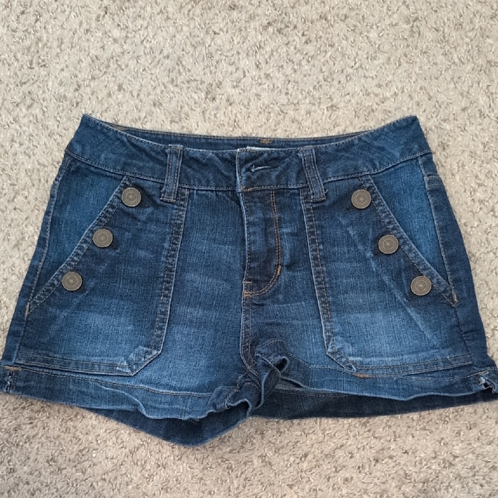 Nautical Denim Shorts